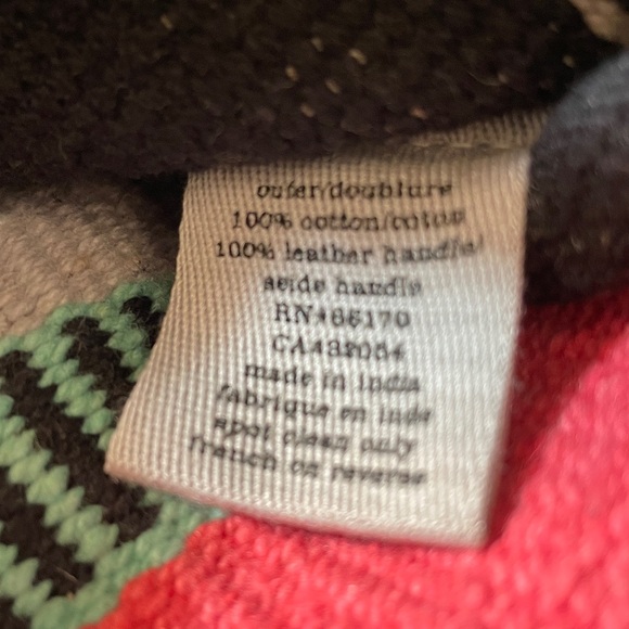 Urban Outfitters Ecote Woven Tote Bag with Velcro Tab Closure, NWT - Picture 9 of 13